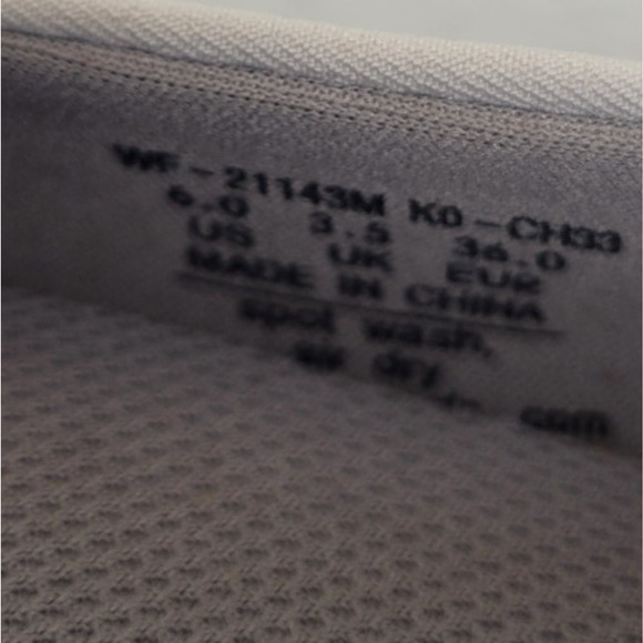 Keds Ticket Ball WF21143 Light Gray Slip On Ballet Flats Womens 7M - Picture 14 of 16